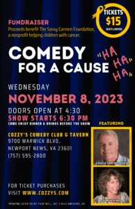 Comedy Fundraiser for Cancer Kids and their Families